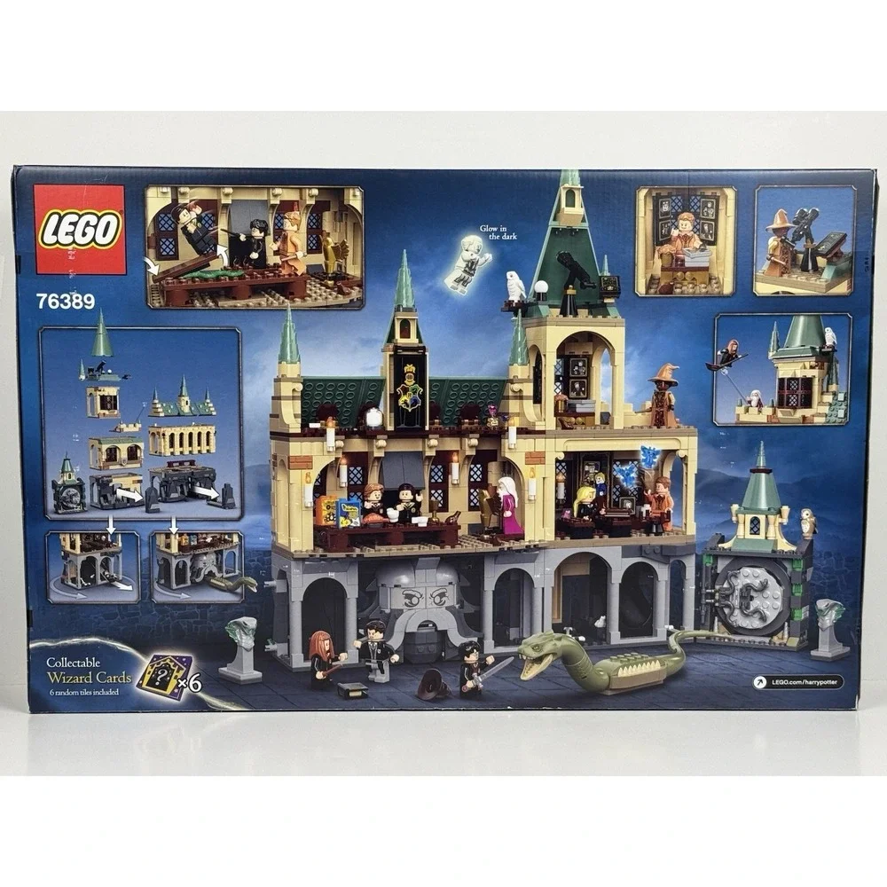 LEGO 76389 Harry Potter Hogwarts Chamber of Secrets 1176 pcs/pzs NEW Sealed